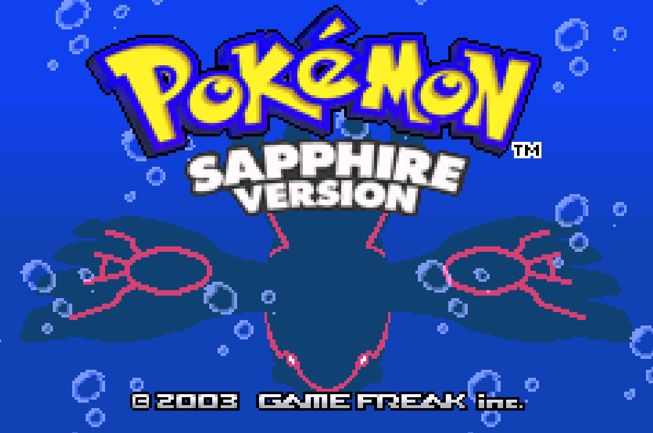 Pokemon Sapphire Version Game Play Online